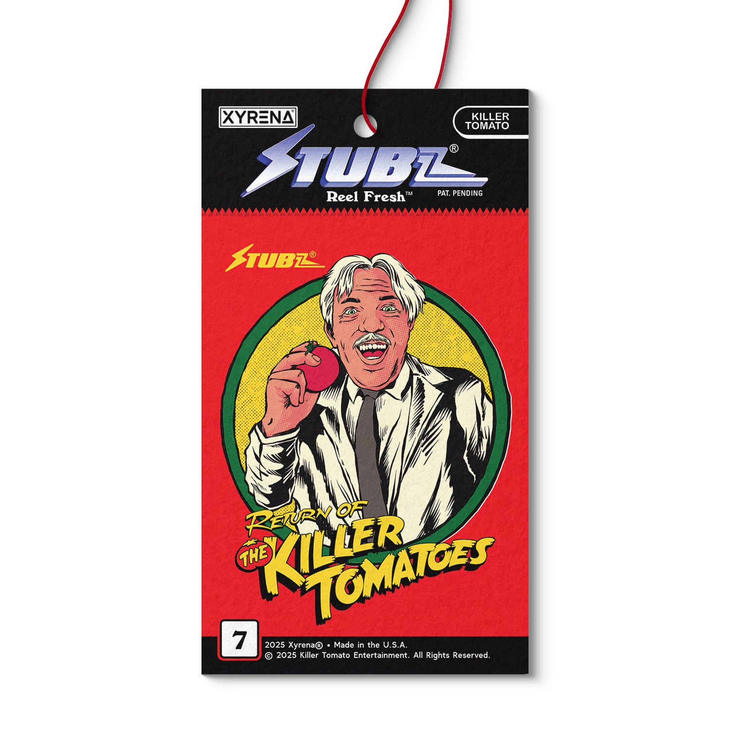 Return of the Killer Tomatoes - Professor Gangreen - Stubz Reel Fresh No. 7